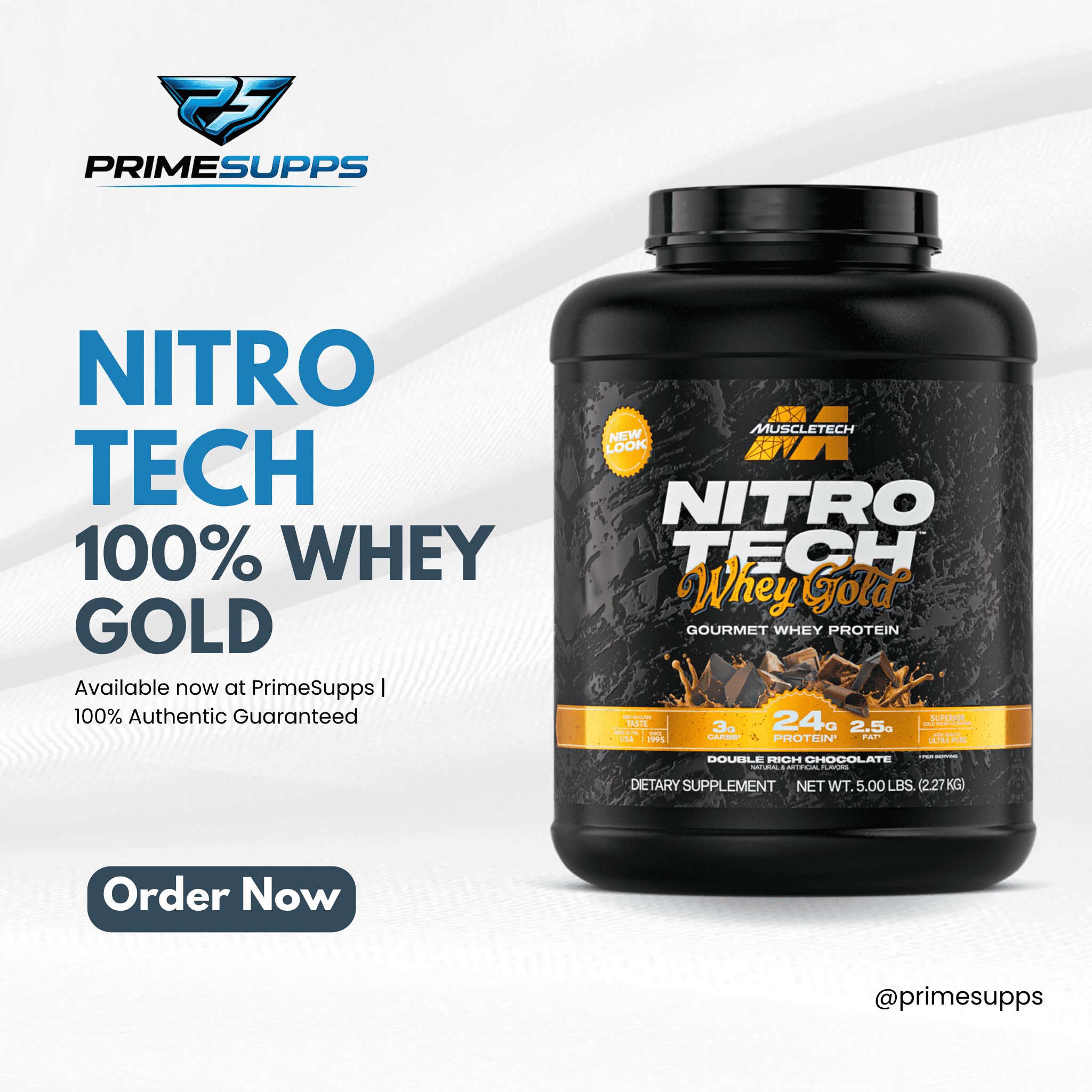 primesupps supplements lanka nitrotech whey gold